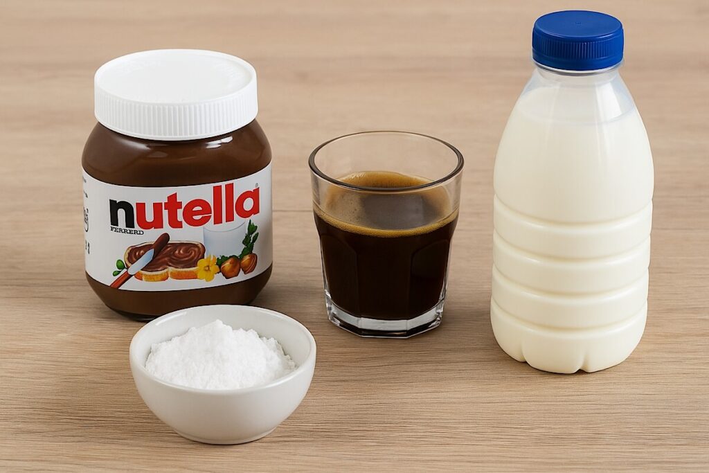 Crema di caffè in bottiglia